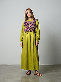 Pazen Desenli Yandan Bağlamalı Kadın Süveter